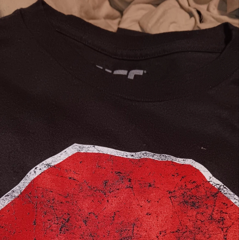 Youth Ufc short sleeve octagon 95 black xl